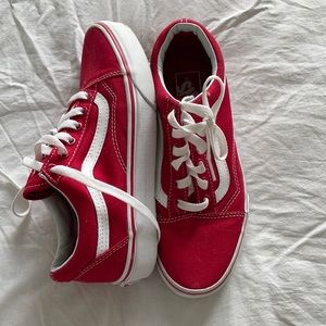 Red Vans